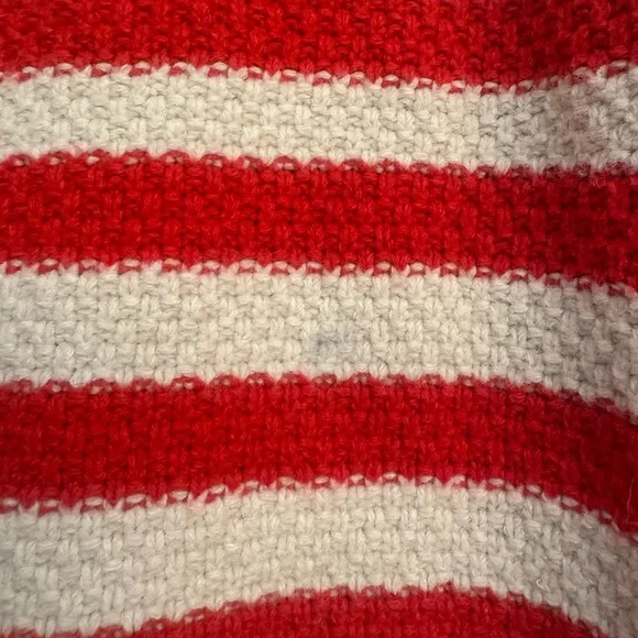 a new day Red and Cream Stripped Cardigan - Picture 7 of 13